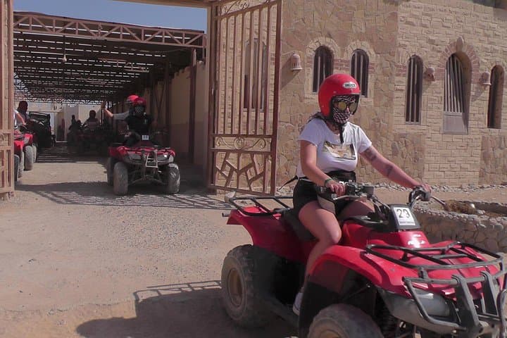 Hurghada Sahara Park Moto: Quad Biking, Camel Ride & Bedouin Sunset Safari photo 3