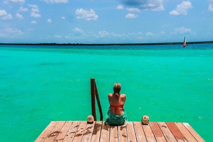 Bacalar Kayak Day Trip from Tulum: Cenote Azul, Lagoon Paddling & Local Lunch photo 2