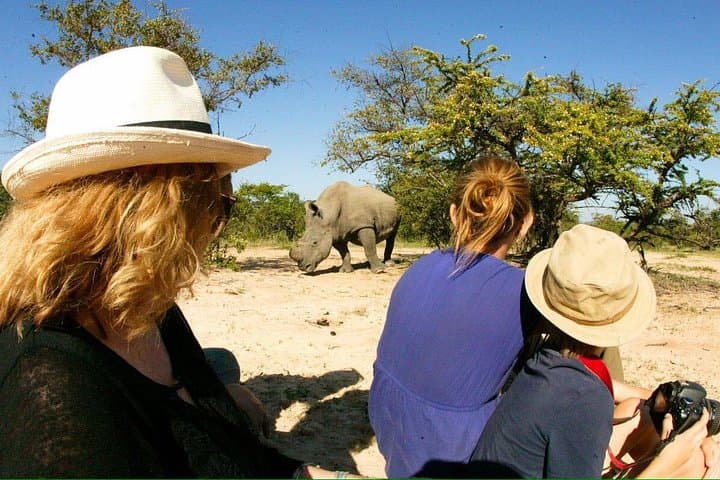 Private Rhino Walking Safari from Livingstone — Track White Rhino on Foot photo 3