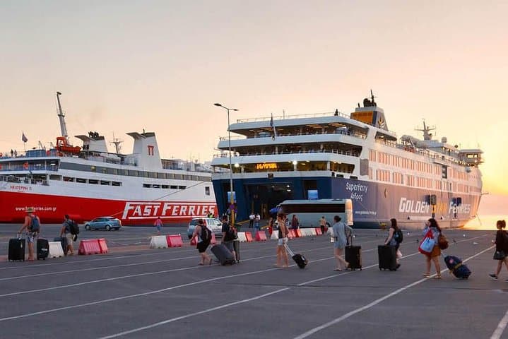 Athens to Andros Day Trip: Ferry to Waterfalls, Caves & Chora photo 2