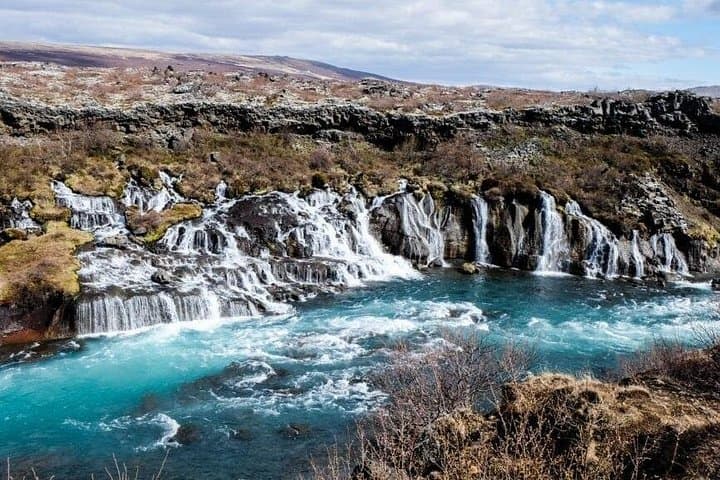 Borgarfjordur Day Tour: Hraunfossar, Deildartunguhver & Snorrastofa from Reykjavik
