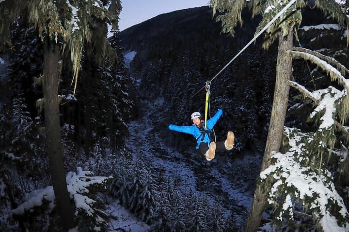 Whistler Winter Dusk Zipline — 2-Hour Evening Canopy Adventure photo 3