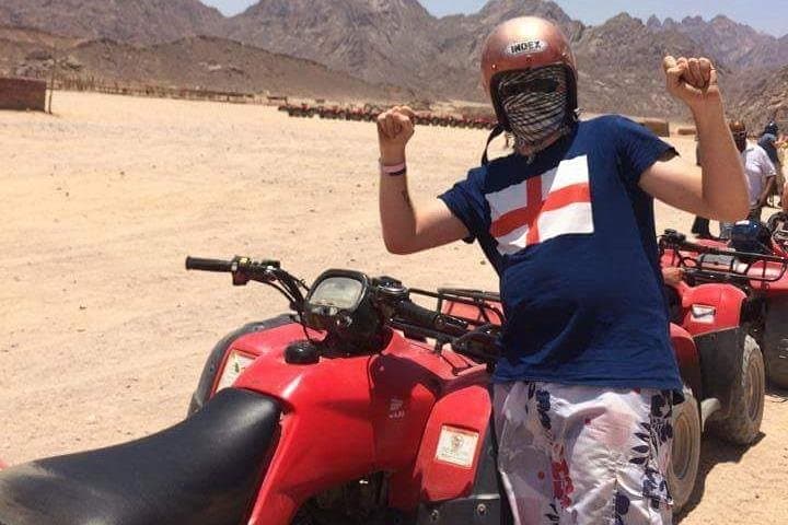 Hurghada Quad Bike Desert Safari — 20km Ride to a Bedouin Village photo 3