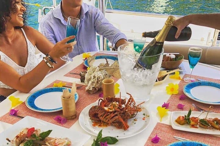 Private Luxury Catamaran Cruise Around St. Lucia’s West Coast photo 2