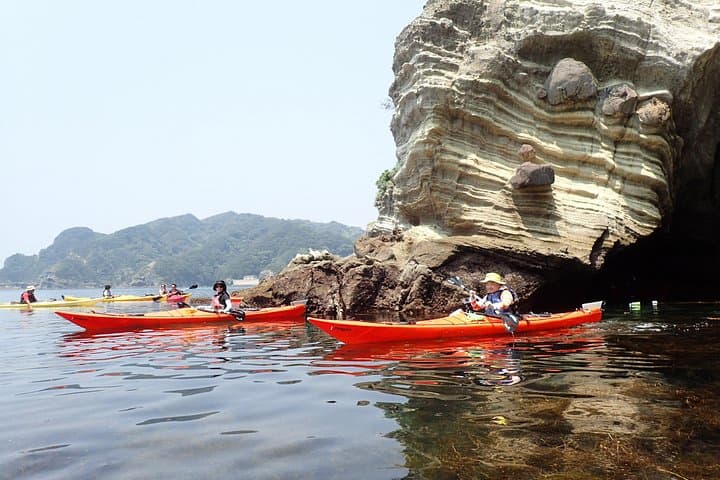 Sea Kayak Izu Peninsula: Paddle Caves & Snorkel in a UNESCO Geopark photo 2