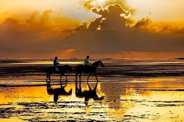 Riambel Beach Horseback Ride — 1-Hour Sunset Horse Riding in Mauritius photo 2