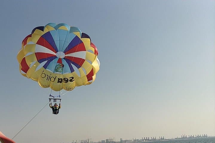 Parasailing Over Jumeirah Beach: 500-Foot Aerial Adventure in Dubai photo 2
