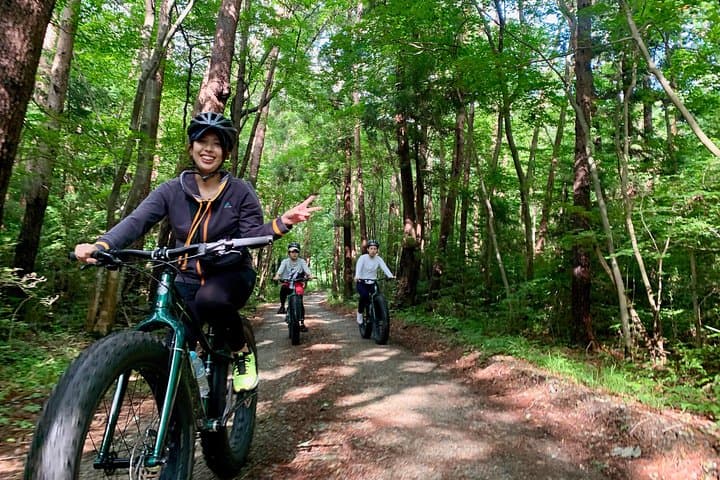 Forest Gravel Ride in Nasu National Park — Fat-Bike Adventure