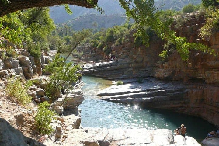 Half-Day Paradise Valley Excursion from Agadir — Argan Co-ops, Natural Pools & Cliff Jumps