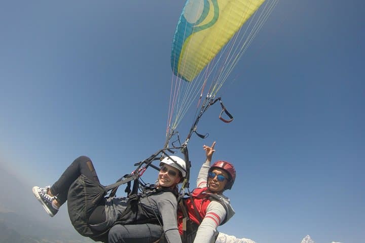 Soar Above Phewa Lake: Tandem Paragliding in Pokhara