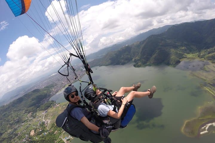 Soar Above Phewa Lake: Tandem Paragliding in Pokhara photo 4