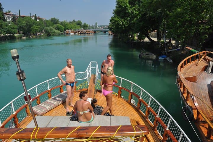 Manavgat River Boat Trip & Grand Bazaar Tour from Side — Boat, Waterfall & Market Experience photo 6