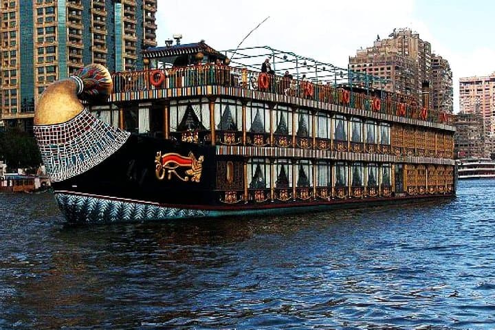 Nile Pharaoh Dinner Cruise: Cairo Evening Buffet, Belly Dance & Tanoura Show photo 2