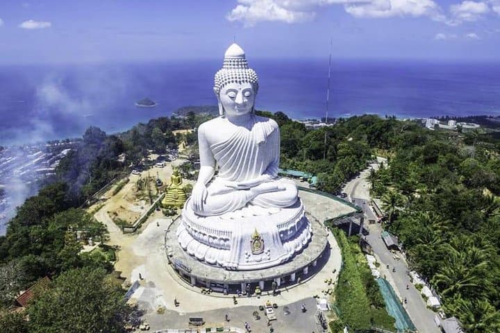 Phuket Half-Day City Tour: Big Buddha, Wat Chalong & Kata Viewpoint