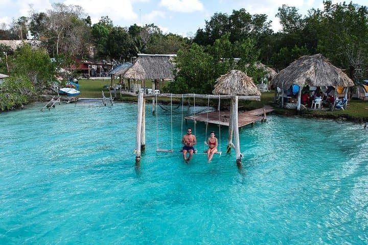Paddle Bacalar: Cenote Azul Swim & Kayak Day Trip from Cancun photo 5