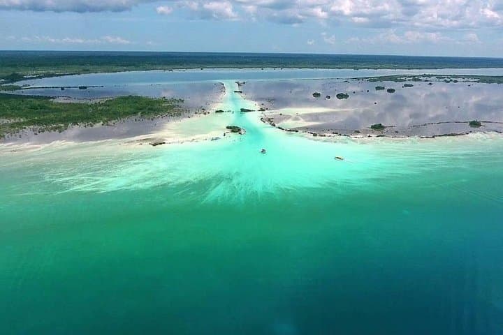 Kayak Bacalar’s Seven-Color Lagoon: Marmol Beach Club Day Trip from Cancun photo 3