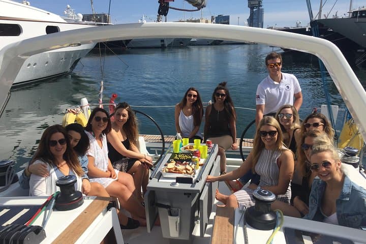 Private Sunset Sail on an Oceanis 41 - 2-Hour Barcelona Cruise photo 6