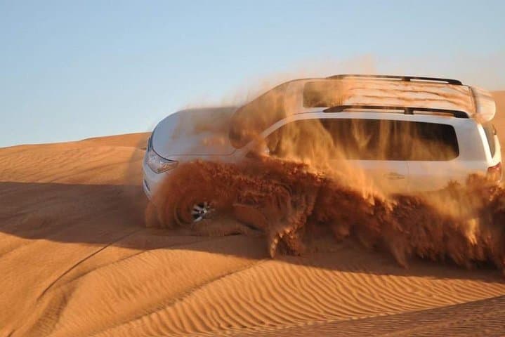 Evening Desert Quad Bike Safari in Lahbab — Dune Riding & Camp Dinner photo 4