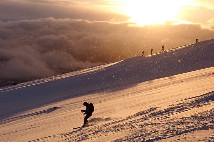 Ski the Roof of Mo i Rana: Guided Randonée Ascent of Snøfjellet
