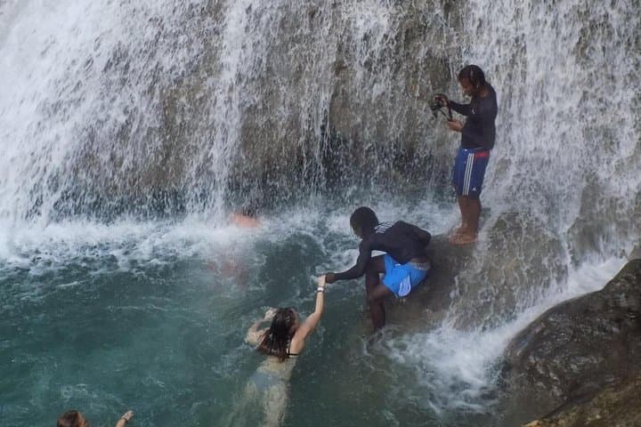 Swing Into Blue Hole Waterfalls: Day Trip From Montego Bay photo 4