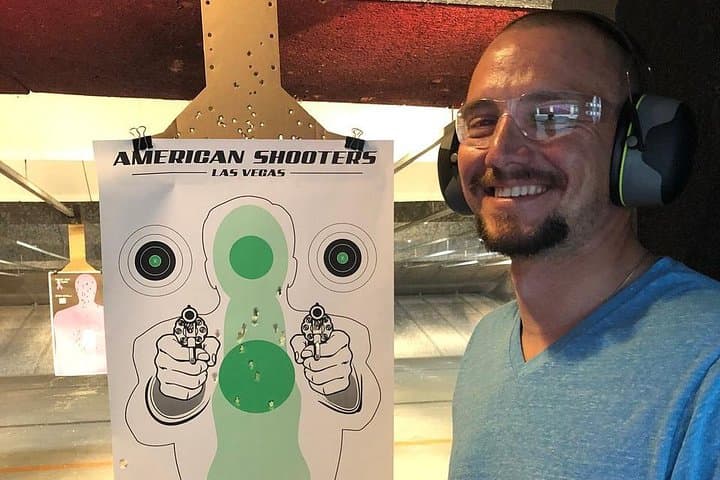 Las Vegas Thin Blue Line Shooting Range Package: Glock, Remington 870 & Full-Auto AR Experience