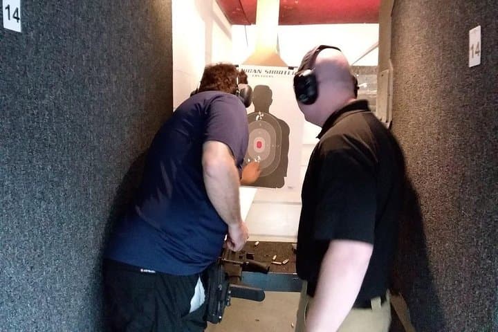 Las Vegas Thin Blue Line Shooting Range Package: Glock, Remington 870 & Full-Auto AR Experience photo 3