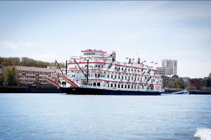 Sunday Brunch Riverboat Cruise on the Savannah River: Scenic Sightseeing & Southern Buffet