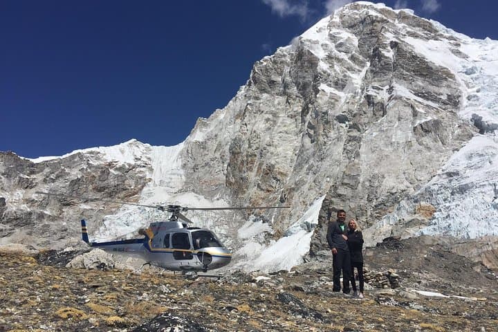 Helicopter to Everest Base Camp: Landing at Hotel Everest View photo 3
