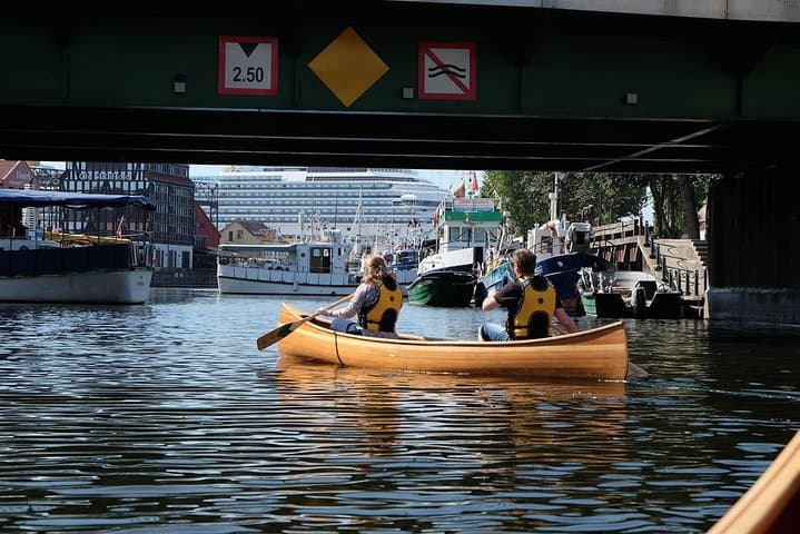 Cedar Canoe Tour in Klaipeda: Paddle Meridianas & Old Fortifications photo 5