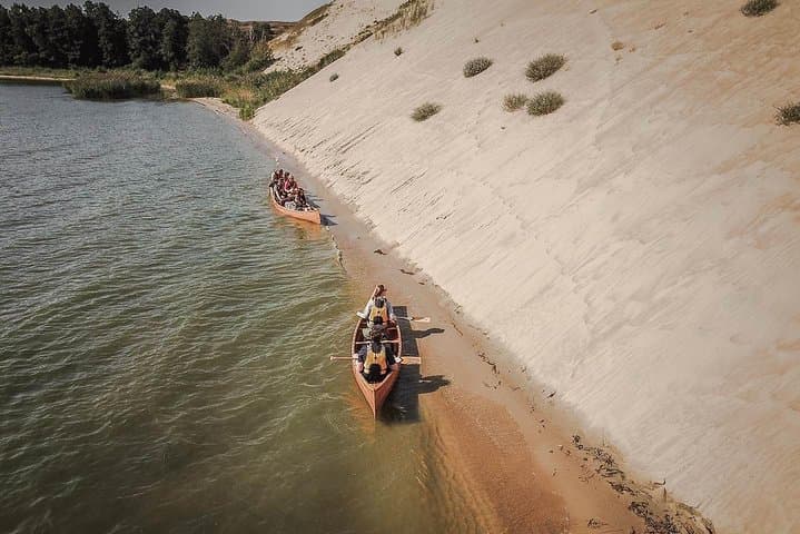 Paddle the Curonian Spit: Guided Cedar Canoe Tour to Pervalka Lighthouse photo 3