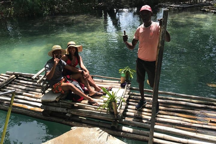 Bamboo River Rafting from Ocho Rios — Relaxing Bamboo Raft Tour in Jamaica