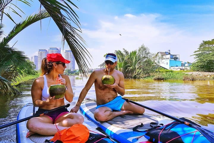 Sunset SUP on the Saigon River: Paddle Through Rach Chiec’s War-Era Mangroves photo 2