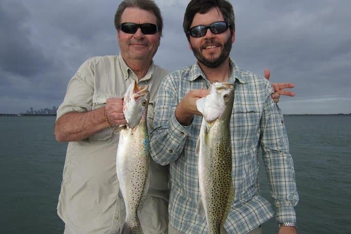 Miami Inshore Fishing Charters: Biscayne Bay Flats & Downtown Views photo 6