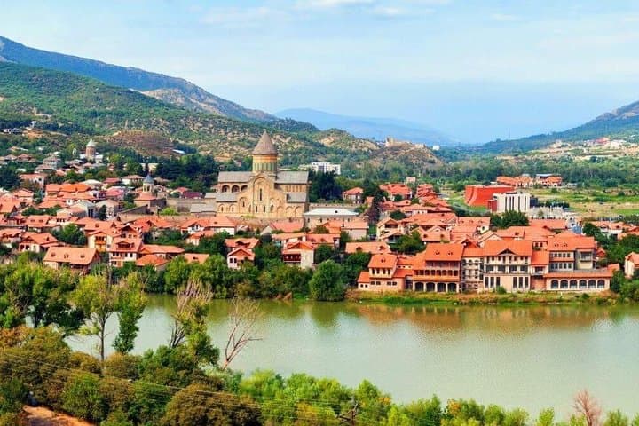 Tbilisi & Mtskheta Day Tour: Hilltop Churches, Sulphur Baths & River Confluence Views photo 3
