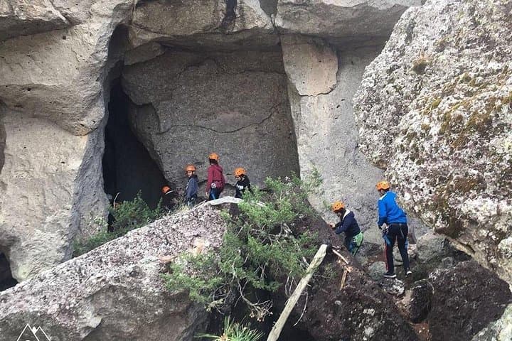 La Pirámide Park Cordón de las Burras Crossing: 4-Hour Rappel and Rock Corridor Route photo 6