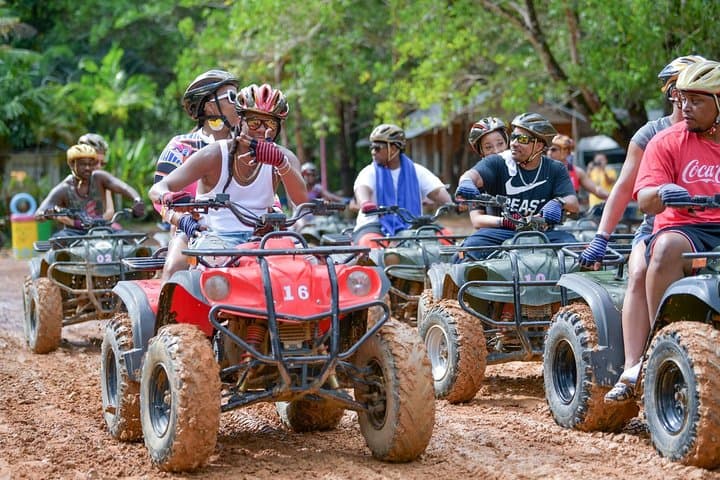 Throttle Through Phuket's South: ATV Jungle & Ocean-View Adventure