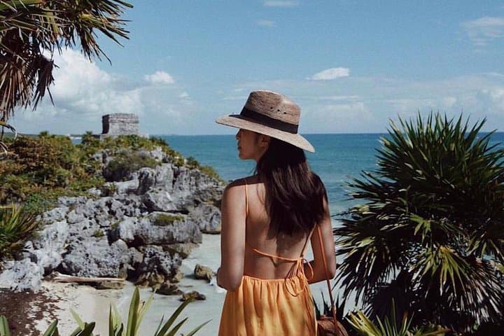 Tulum, Coba & Cenote Day Trip from Playa del Carmen — Ruins, Climb and Sacred Swim photo 4