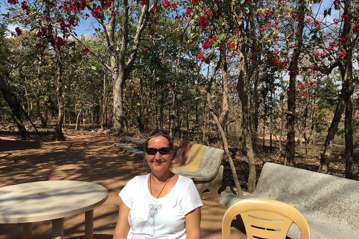 Raneh Waterfall Motorcycle Tour from Khajuraho: Raneh Gorge, Villages & Ken River Views photo 4