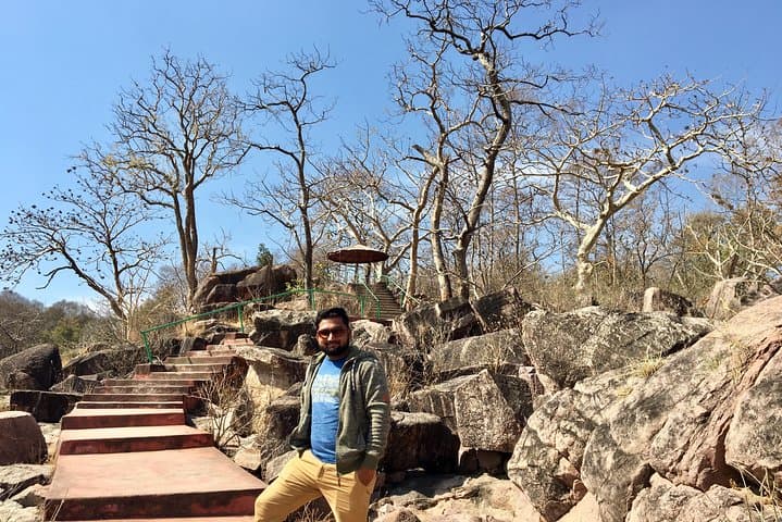 Raneh Waterfall Motorcycle Tour from Khajuraho: Raneh Gorge, Villages & Ken River Views photo 5