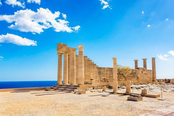 Lindos Acropolis Guided Tour: Cliff-Top Ruins & Traditional Village Walk