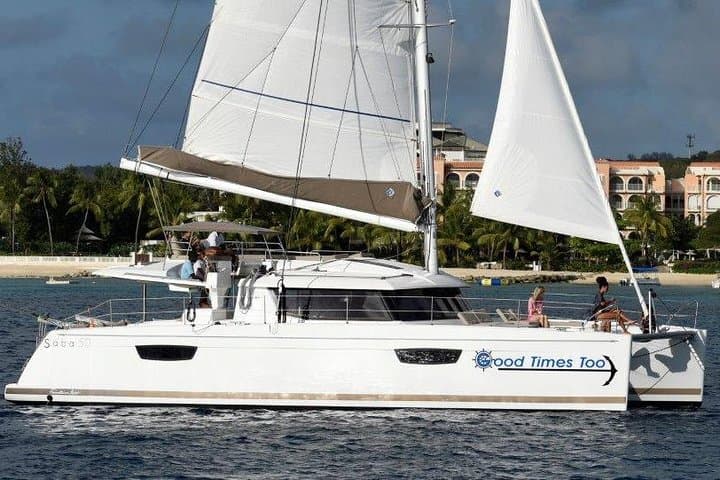Premium Catamaran Lunch Cruise to Sea Turtles on Barbados' West Coast photo 1