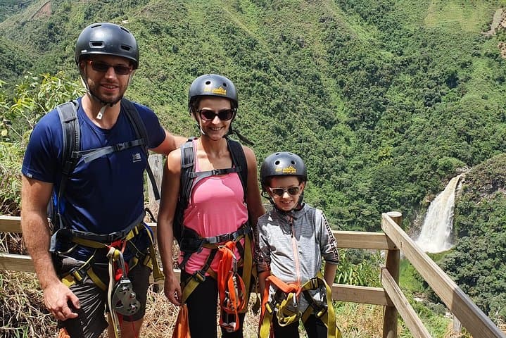 Medellin's Highest Zipline & 100m Waterfall Private Tour — La Ceja Adventure photo 3