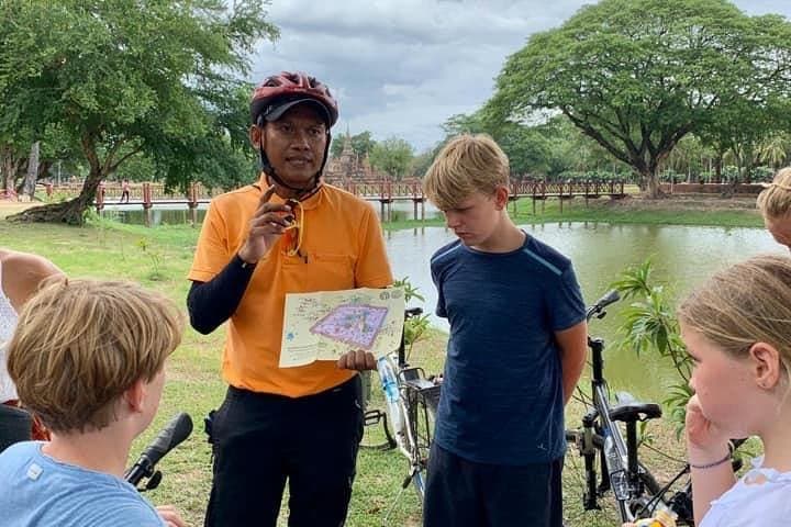 Sukhothai Full-Day Cycling Tour: Ruins, Rice Fields & Local Workshops photo 2