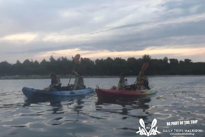 Vourvourou Sunset Sea Kayak: Evening Paddle Around Diaporos Bay photo 5