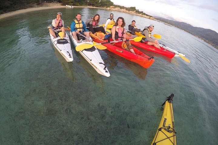 Vourvourou Sunset Sea Kayak: Evening Paddle Around Diaporos Bay photo 4