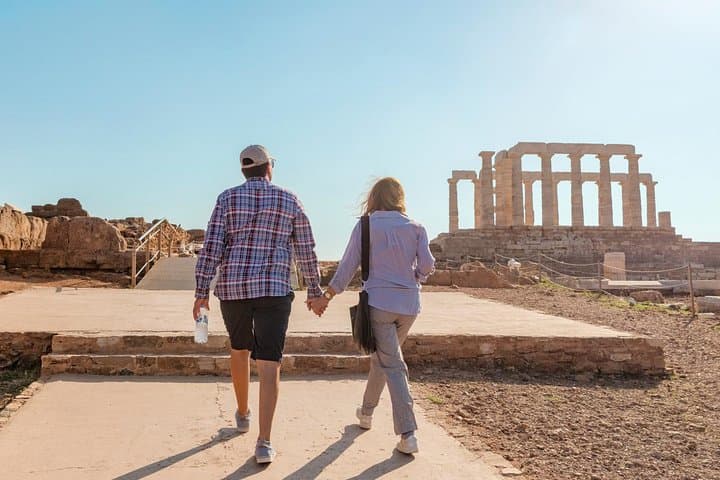Cape Sounion & Temple of Poseidon Sunset Tour from Athens — Half-Day Coastal Drive