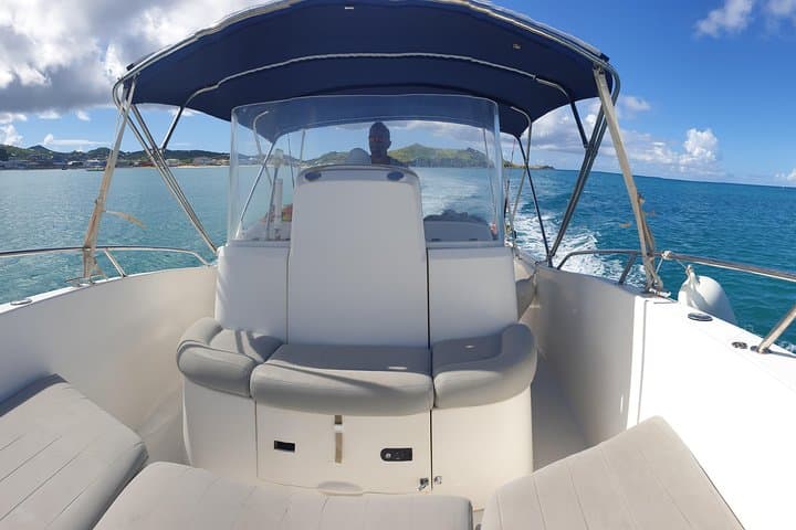 Day Boat Rental: White Shark 265 from Marigot to Tintamarre, Pinel & Anguilla photo 4