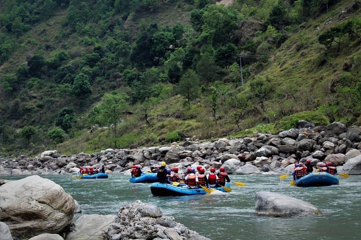 Rafting the Upper Seti River: 1-Day Class III Rapids with Annapurna Views photo 3