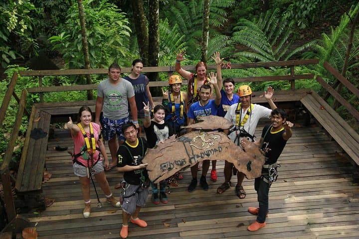 Phuket ATV & Flying Hanuman Zipline: 1-Hour Off-Road Ride Plus 28-Platform Canopy Course photo 2