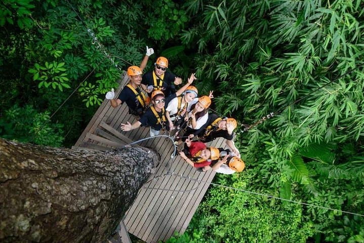 Phuket ATV and Skyline Zipline Adventure: 20-Platform Canopy Tour with Lunch